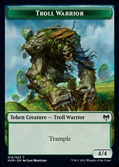 Troll Warrior Token - Foil